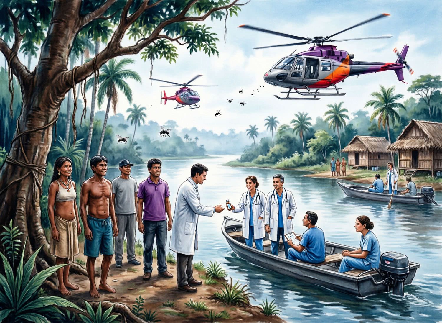 Ilustracja poglądowa do artykułu w kategorii CHOROBY TROPIKALNE ZAKAŹNE – AMERYKA POŁUDNIOWA
